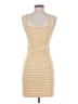 ModCloth Plaid Yellow Casual Dress Size S - photo 2