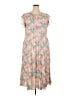 Chenault 100% Rayon Print Pink Casual Dress Size XXL - photo 1