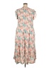 Chenault 100% Rayon Print Pink Casual Dress Size XXL - photo 2