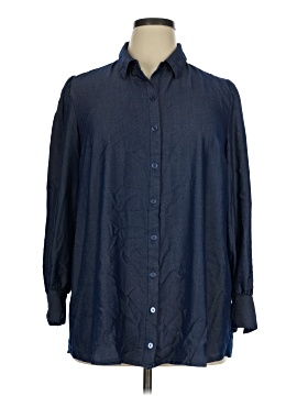 Mlle Gabrielle Long Sleeve Button Down Shirt
