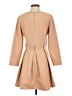 Maje 100% Polyester Solid Tan Casual Dress Size XS (estimated) - photo 2