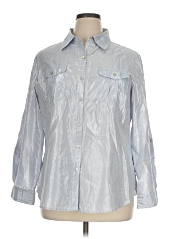 Ruby Rd. Long Sleeve Button-Down Shirt (view 1)