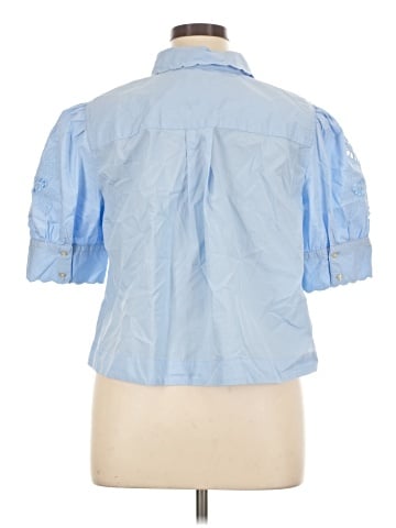 Free Assembly Short Sleeve Blouse (view 2)
