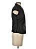 Odille 100% Cotton Black Sleeveless Blouse Size 4 - photo 4
