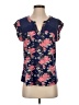 Daniel Rainn Blue Short Sleeve Blouse Size S - photo 1