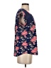 Daniel Rainn Blue Short Sleeve Blouse Size S - photo 4