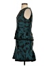 BCBGMAXAZRIA 100% Polyester Teal Cocktail Dress Size 2 - photo 5