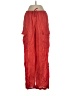 L Space 100% Linen Red Linen Pants Size S - photo 1