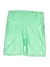 Fabletics Solid Green Athletic Shorts Size M - photo 1