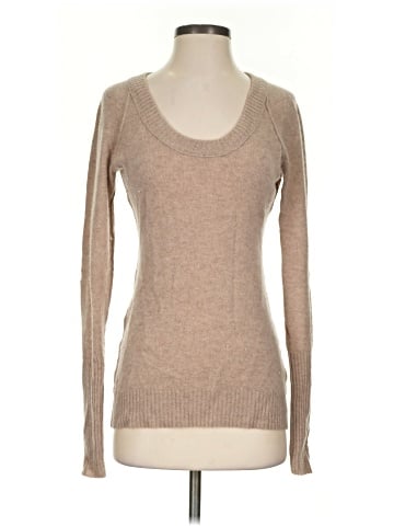 Aqua Cashmere Pullover Sweater (view 1)