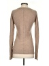 Aqua 100% Cashmere Tan Cashmere Pullover Sweater Size S - photo 2