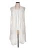Express Design Studio 100% Cotton Ivory Kimono Size L (estimated) - photo 1