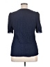 Unbranded 100% Polyester Blue Short Sleeve Top Size XL - photo 2
