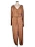 BLOOMCHIC Metallic Brown Jumpsuit Size 26 - photo 1