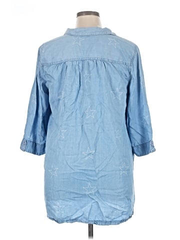 Caffé Marrakesh 3/4 Sleeve Button-Down Shirt (view 2)