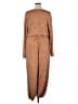 BLOOMCHIC Metallic Brown Jumpsuit Size 26 - photo 2