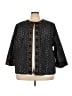 Catherines 100% Cotton Black Kimono Size 3X - photo 1