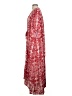 Target 100% Rayon Paisley Red Casual Dress Size S - photo 5