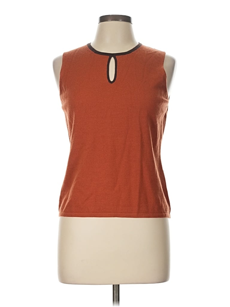 Pre-owned Willi Smith Sweater Vest In Orange