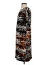 Kasper Print Brown Casual Dress Size S - photo 5