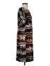 Kasper Print Brown Casual Dress Size S - photo 4