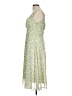 Connected Apparel 100% Polyester Floral Green Cocktail Dress Size 10 - photo 5