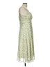 Connected Apparel 100% Polyester Floral Green Cocktail Dress Size 10 - photo 4