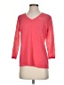 Nomadic Traders Red 3/4 Sleeve Top Size S - photo 1