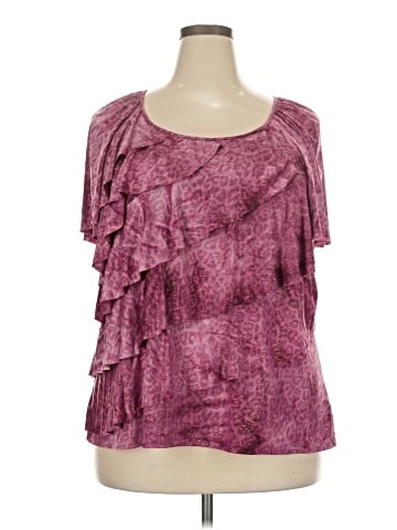 Kim Rogers Short Sleeve Blouse (view 1)