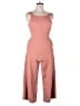 Shinestar 100% Polyester Solid Pink Jumpsuit Size XL - photo 1