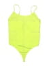 Nike Solid Green One Piece Swimsuit Size M - photo 1