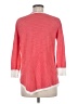 Neiman Marcus Solid Pink Red 3/4 Sleeve Top Size M - photo 2