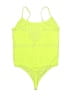 Nike Solid Green One Piece Swimsuit Size M - photo 2