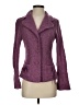 Nanette Lepore Tweed Purple Blazer Size S - photo 1