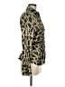 Carlisle Animal Print Green Long Sleeve Blouse Size 8 - photo 4
