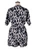 Unbranded 100% Rayon Print Blue Romper Size XL - photo 2
