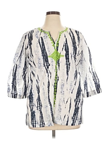 Westbound 3/4 Sleeve Blouse (view 1)