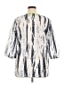Westbound 100% Cotton White 3/4 Sleeve Blouse Size XL - photo 2