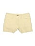Signature Chevron-herringbone Yellow Shorts Size 4 - photo 1