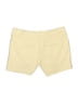 Signature Chevron-herringbone Yellow Shorts Size 4 - photo 2