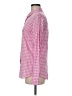 J.Crew 100% Cotton Checkered-gingham Pink Long Sleeve Button-Down Shirt Size 8 - photo 5
