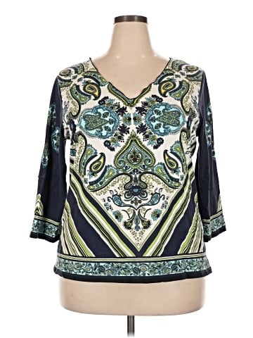 Talbots 3/4 Sleeve Blouse (view 1)