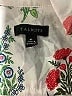 Talbots 100% Cotton Floral Ivory Long Sleeve Blouse Size XL - photo 7