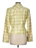 Carlisle 100% Silk Yellow Silk Blazer Size 8 - photo 2