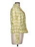 Carlisle 100% Silk Yellow Silk Blazer Size 8 - photo 4