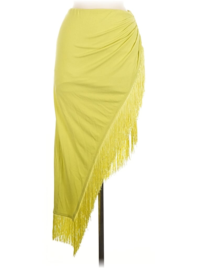 Pre-owned Lulus Casual Skirt In Yellow