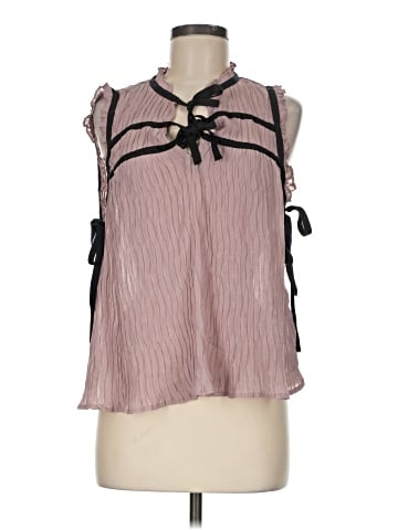 Listicle Sleeveless Blouse (view 1)