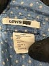 Levi's 100% Cotton Polka Dots Blue Long Sleeve Button-Down Shirt Size L - photo 7