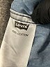 Levi's 100% Cotton Polka Dots Blue Long Sleeve Button-Down Shirt Size L - photo 8