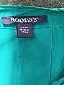 Roaman's 100% Polyester Teal 3/4 Sleeve Blouse Size 24w - photo 7